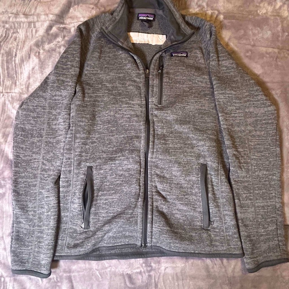 Patagonia Better Sweater Full Zip Jacket Mens S Nickel Grey 25528 FA20 Fleece